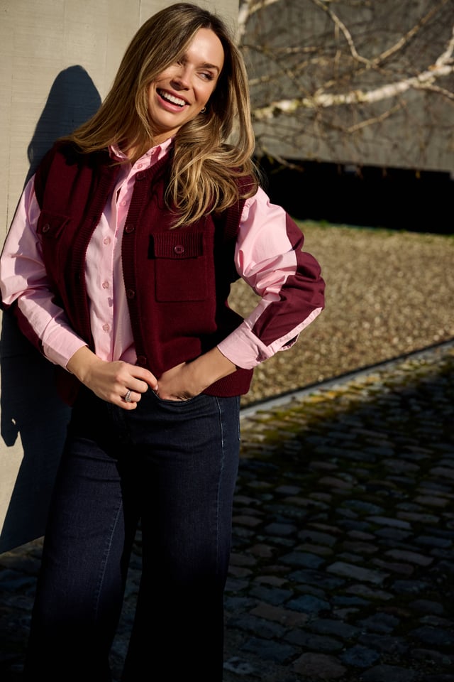 Blouse Rose Leonie De Paris ( 262003 Alex/Rose )