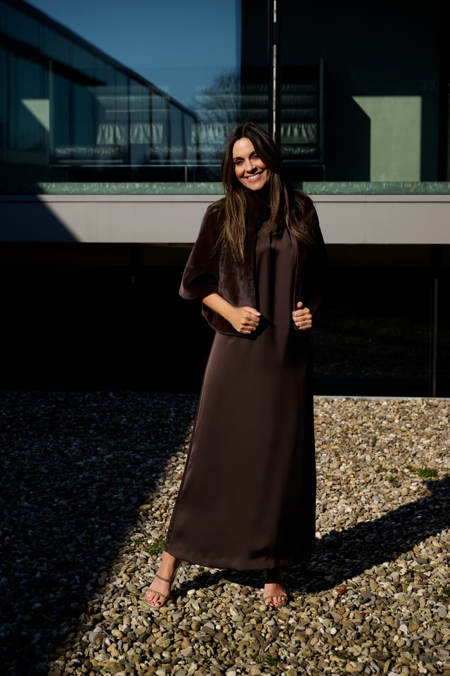 Gilet marron Leonie De Paris ( 262065 Esme/Bruin )