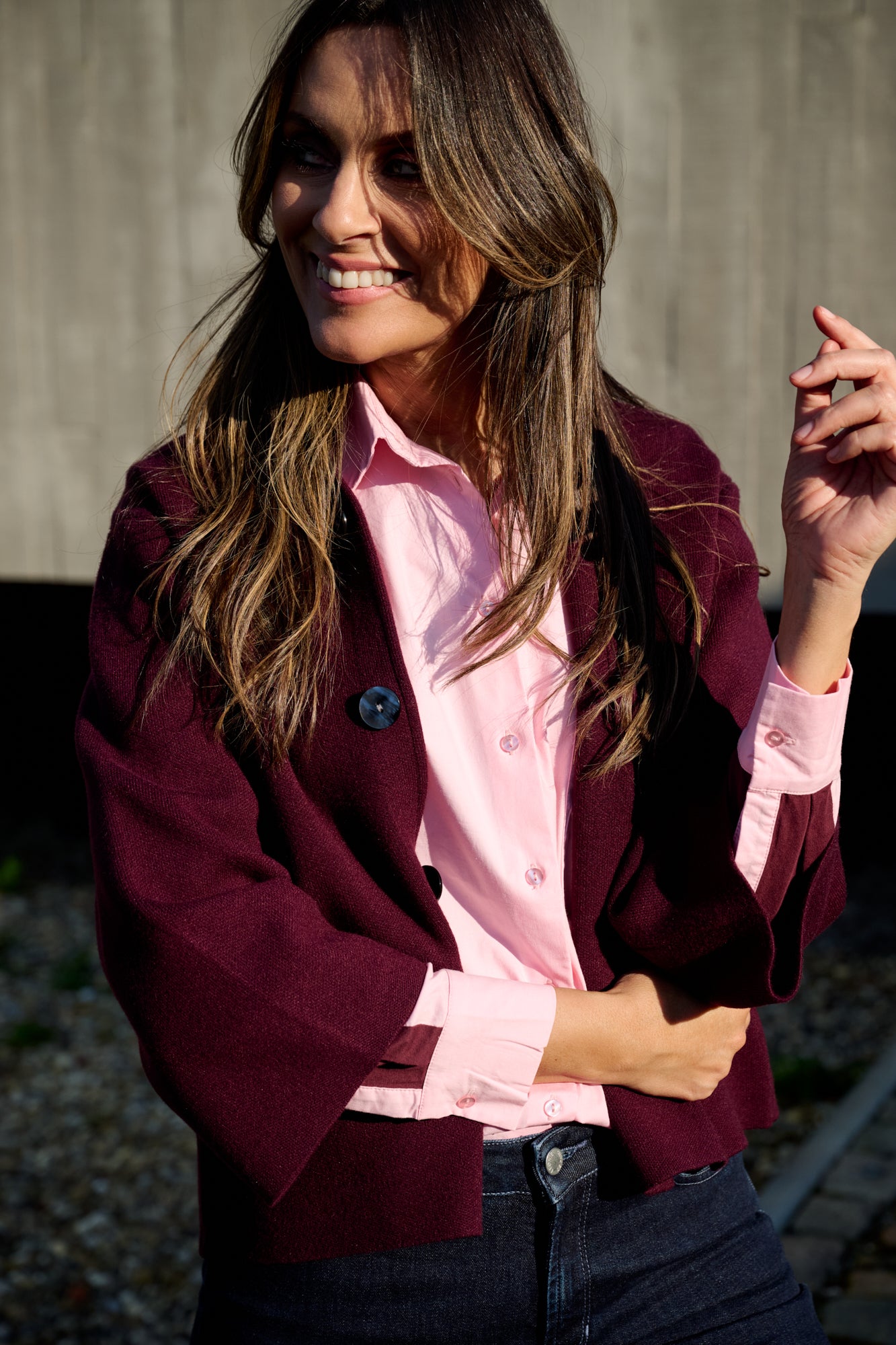 Giletpull Bordeaux Leonie De Paris ( 262069 Ester/Bordeau )