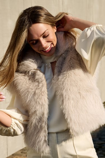Gilet Beige Leonie De Paris ( 262074 Flor/Beige )
