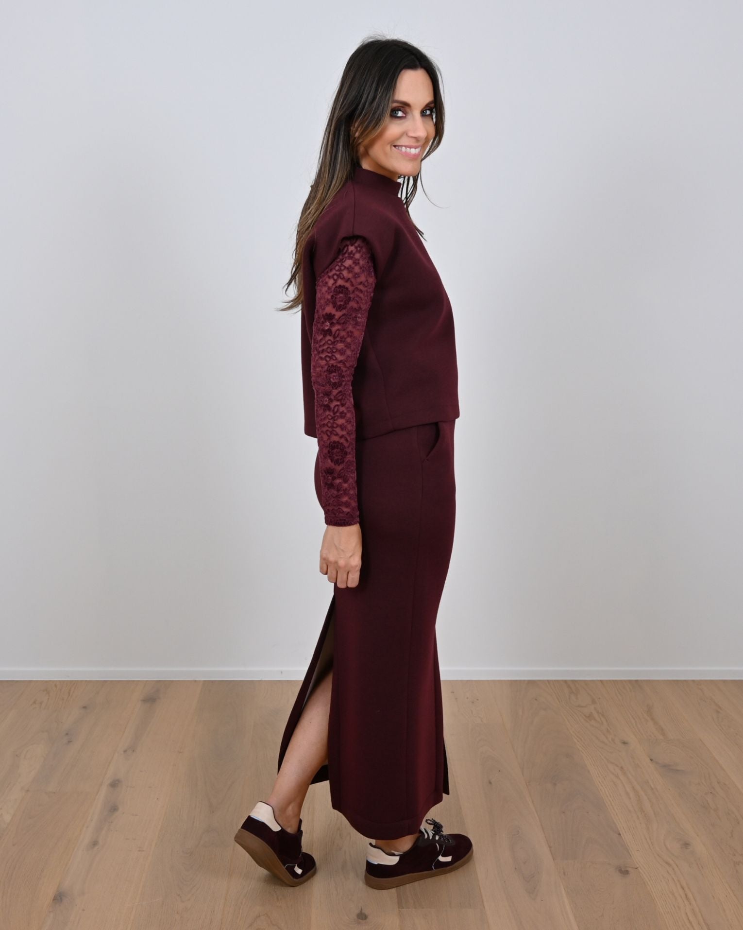Sweater Bordeaux Leonie De Paris ( 262101 Lena/Bordeaux )