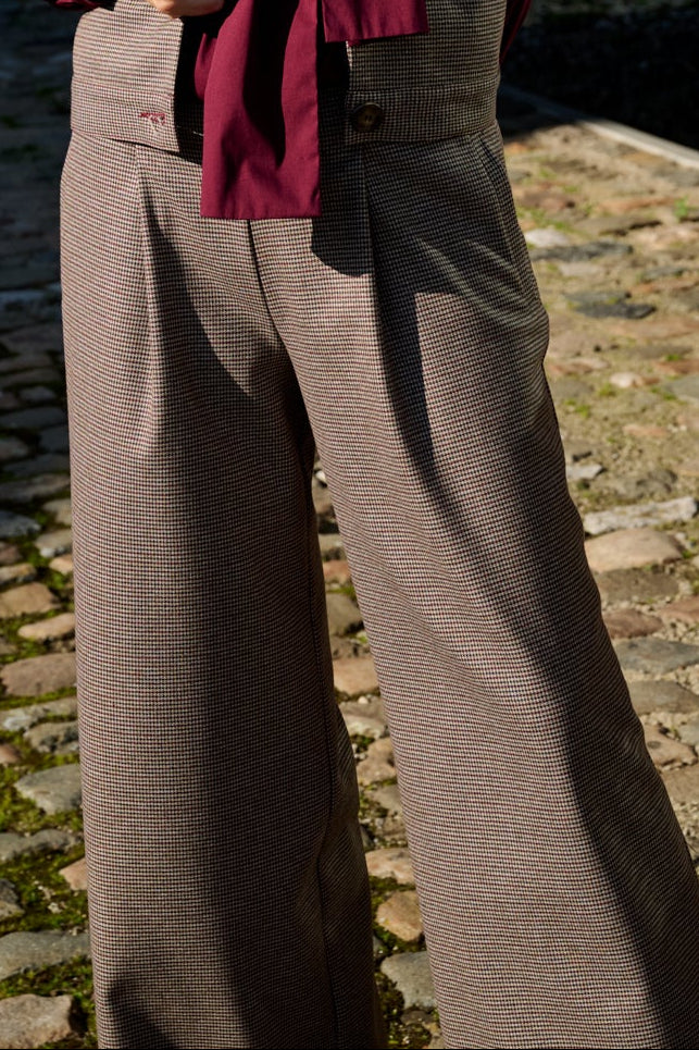 Broek Bordeaux Leonie De Paris ( 262200 Gigi/Bordeaux )