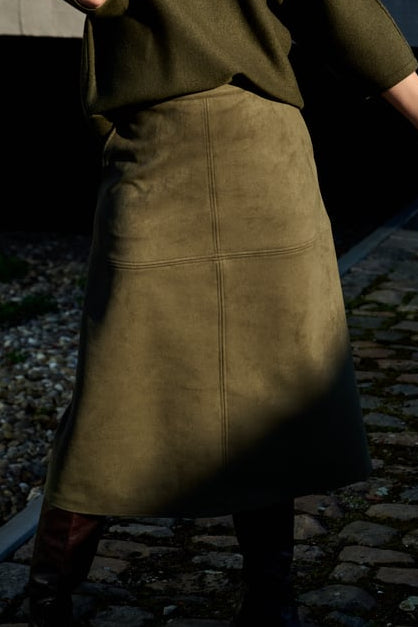 Jupe Verte Leonie De Paris ( 262043 Ceci/Vert )
