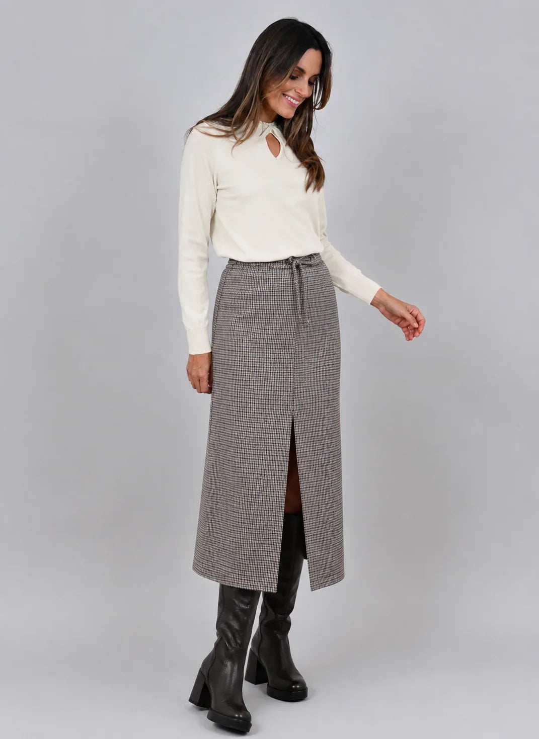 Pull Ecru Leonie De Paris ( 262163 Rine/Ecru )