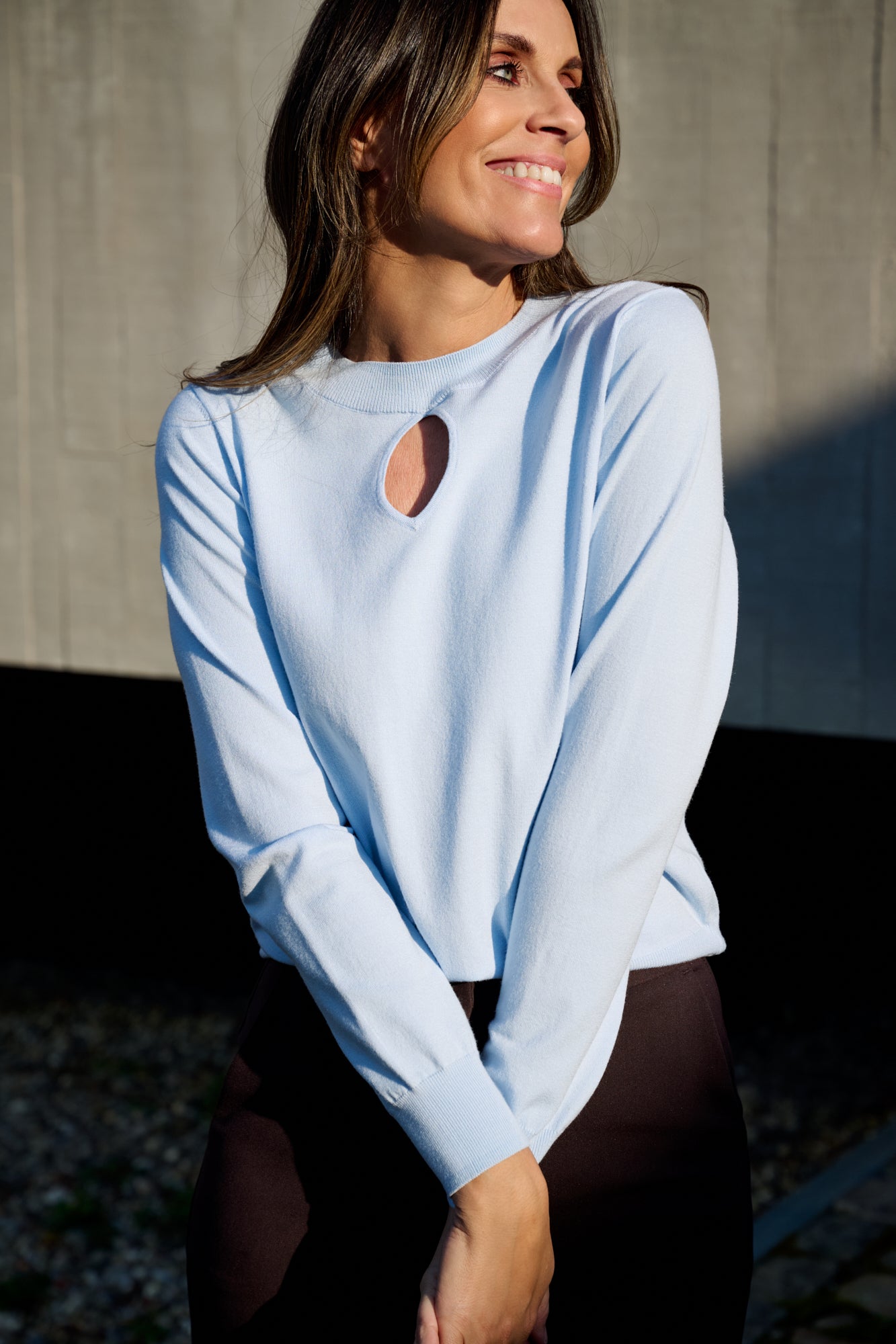 Pull Bleekblauw Leonie De Paris ( 262161 Rine/Bleekbla )