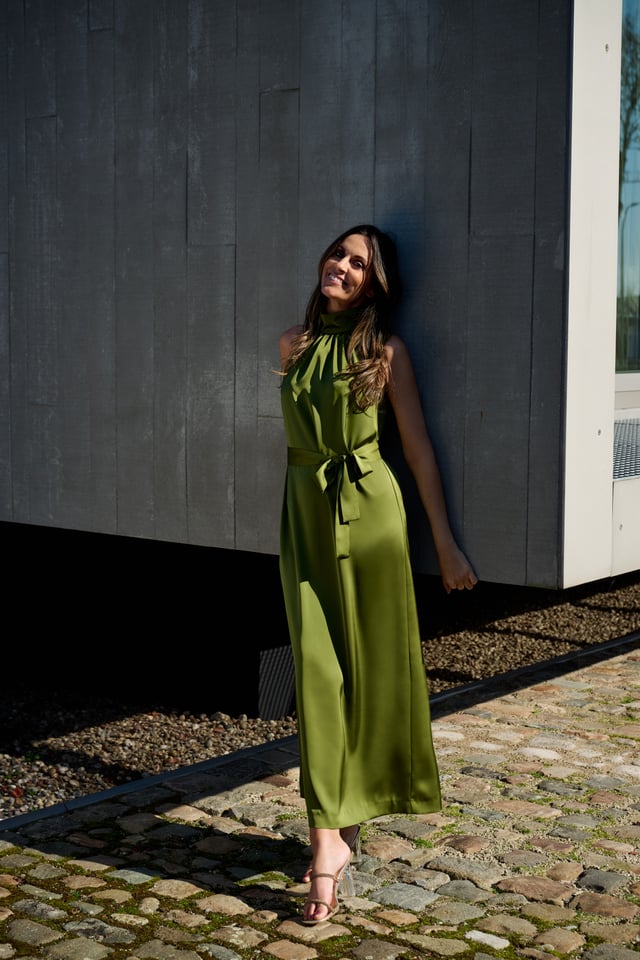 Robe verte Leonie De Paris ( 262193 Aria/Vert )