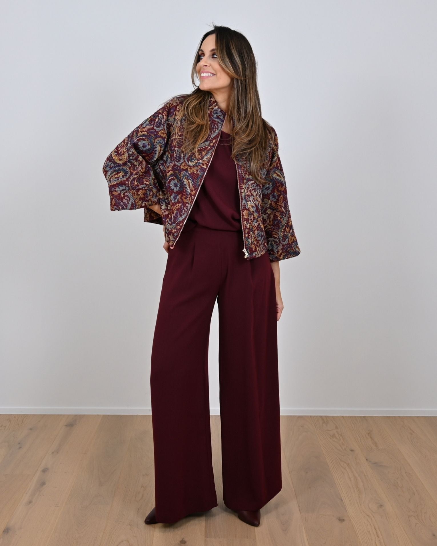 Vest Bordeaux Leonie De Paris ( 262195 Colo/Bordeaux )