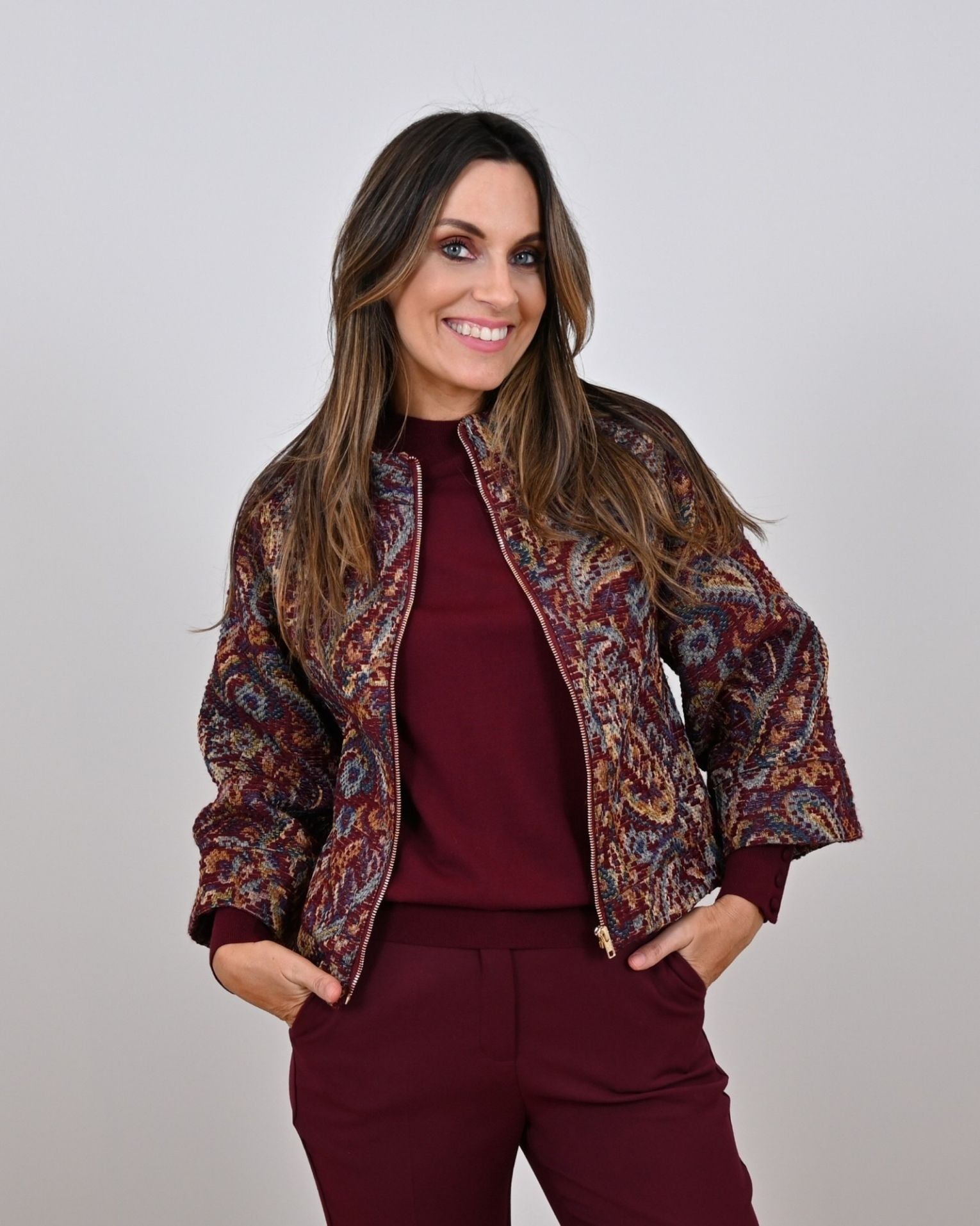 Vest Bordeaux Leonie De Paris ( 262195 Colo/Bordeaux )
