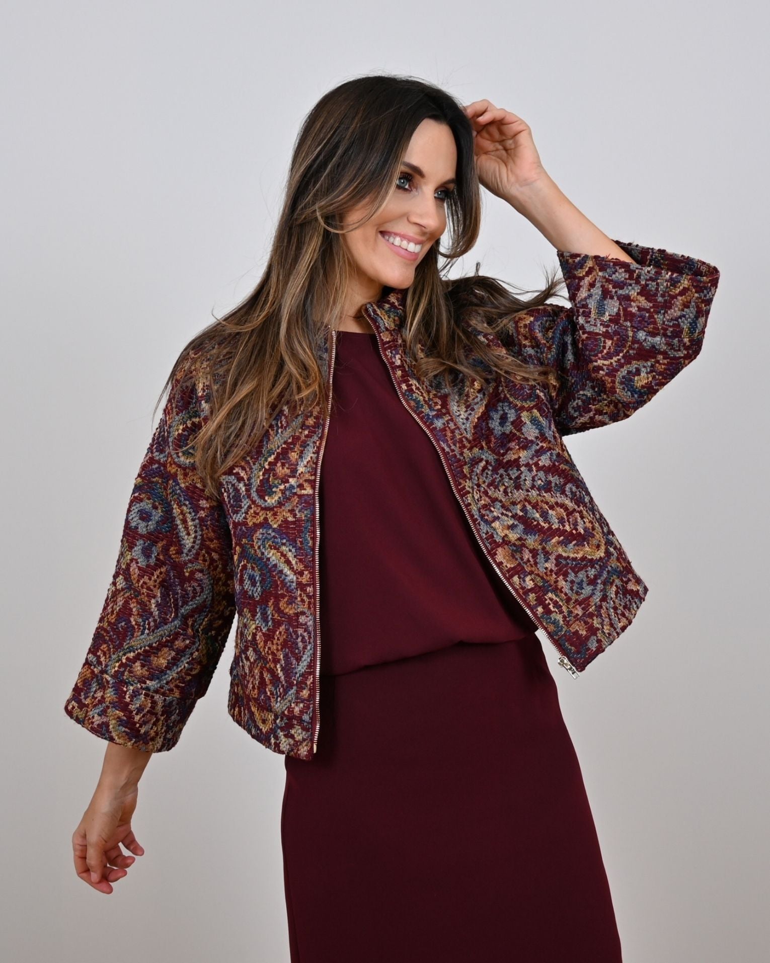 Vest Bordeaux Leonie De Paris ( 262195 Colo/Bordeaux )