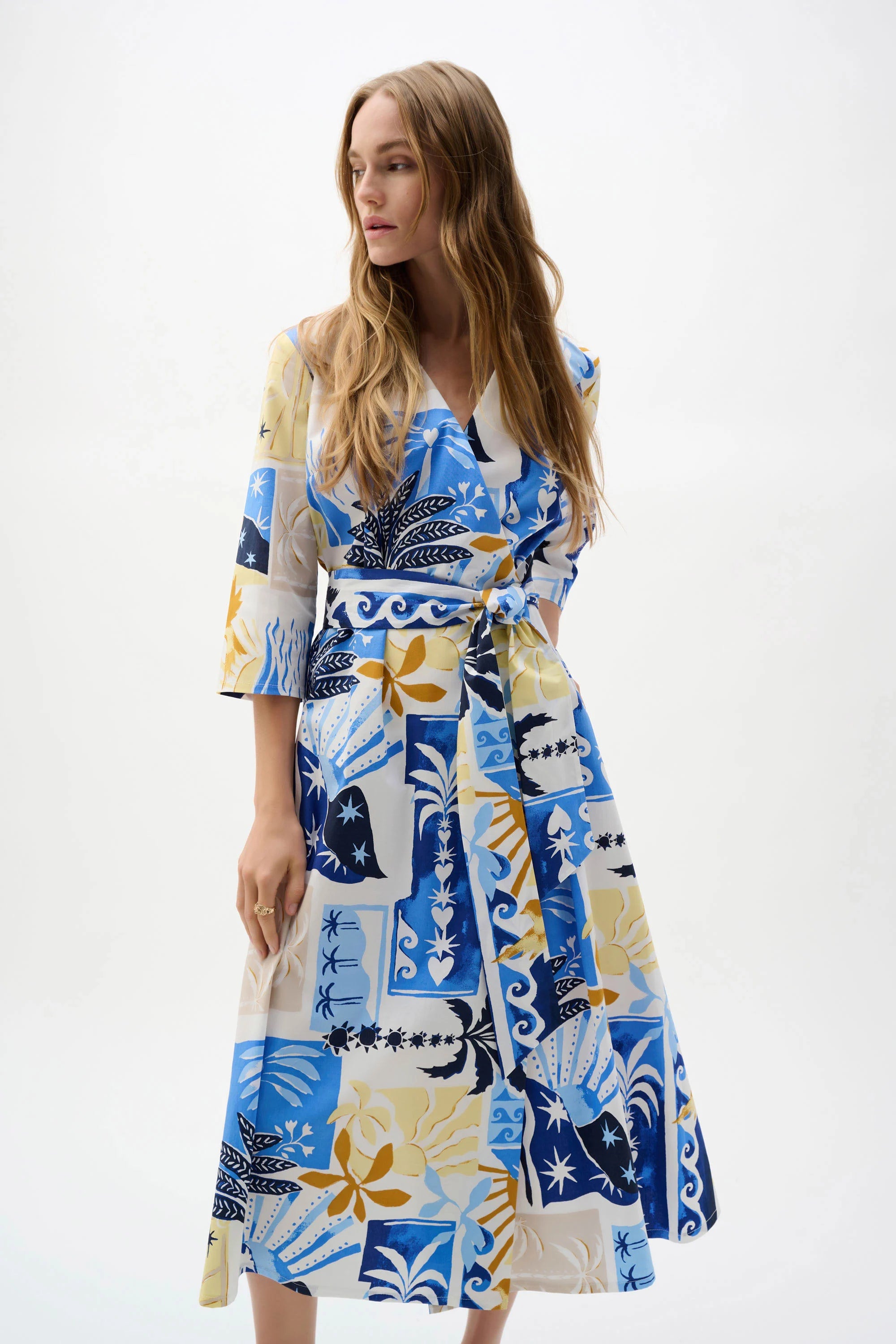 Kleedje Blauw Ribkoff Joseph ( 262225/2539 )
