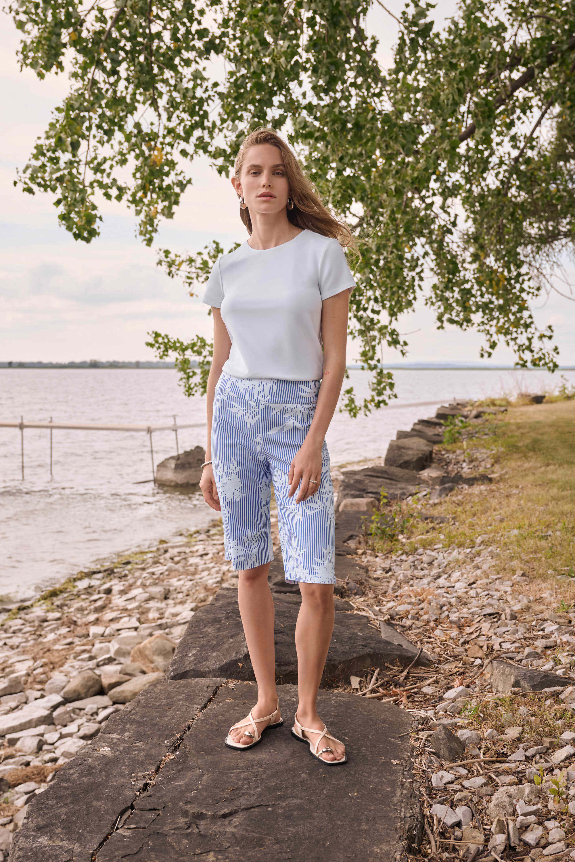 T-Shirt Wit Ribkoff Joseph ( 262238/1761   T )