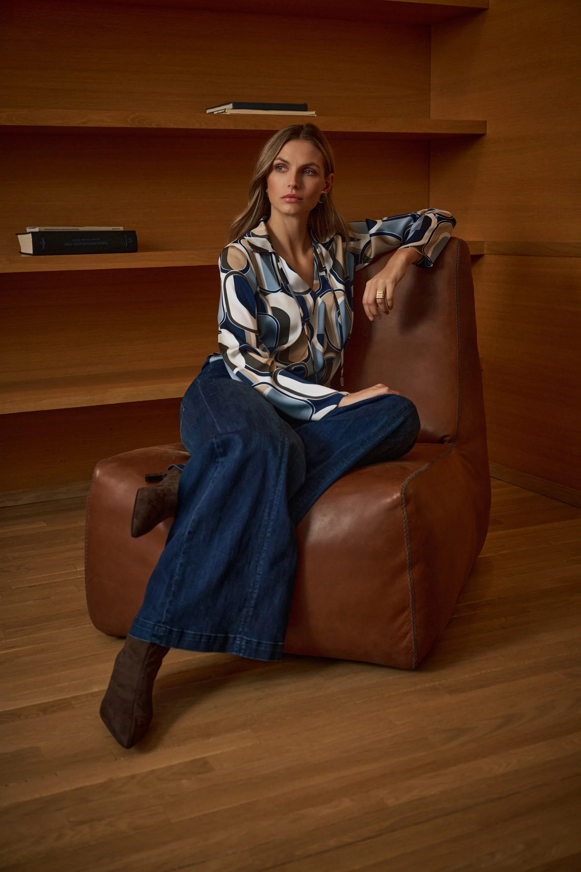 Broek Blauw Ribkoff ( 263901/3302 )