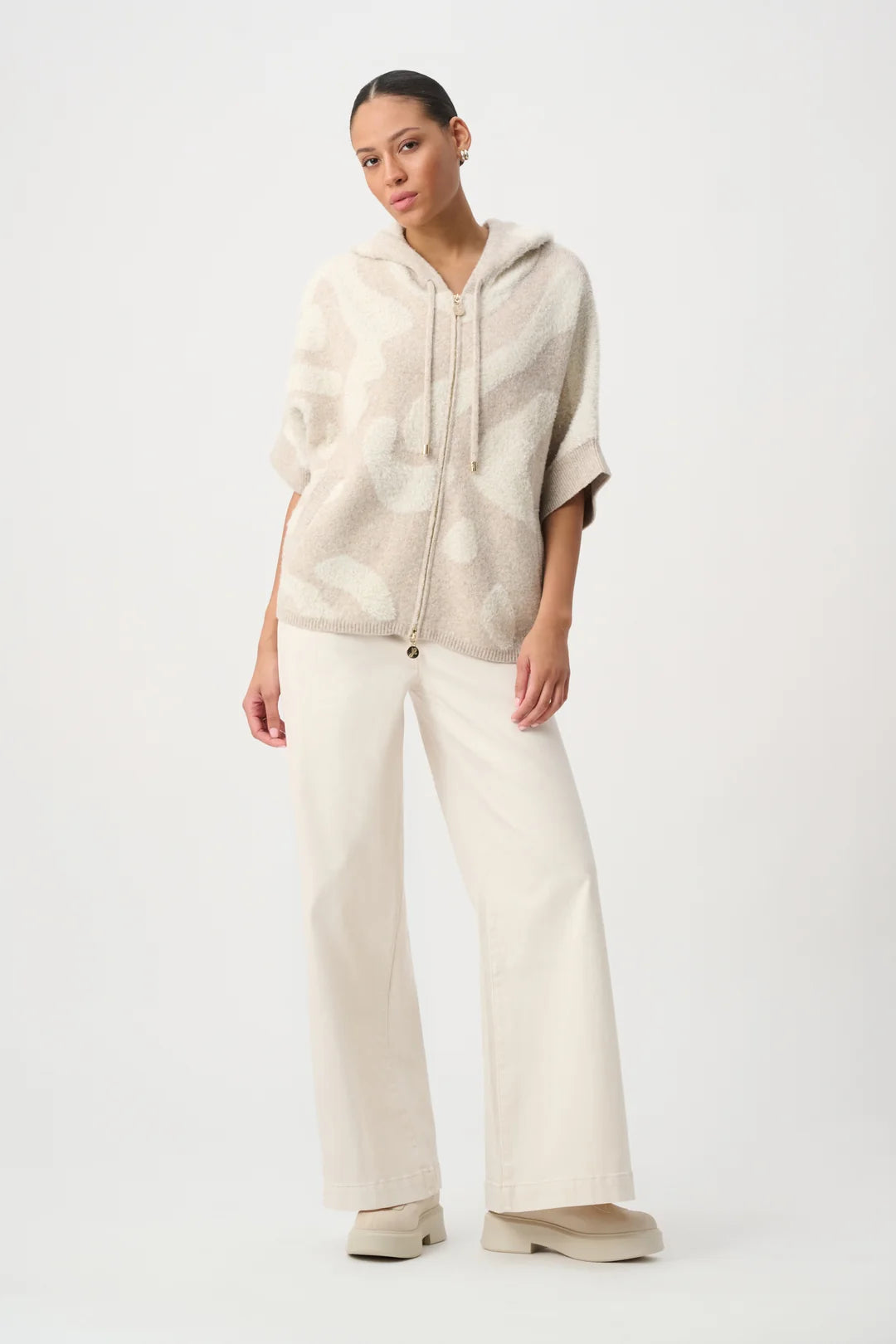 Giletpull Beige Ribkoff ( 264925/4592   T )