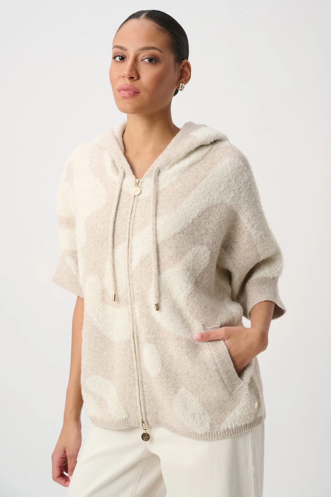 Giletpull Beige Ribkoff ( 264925/4592   T )
