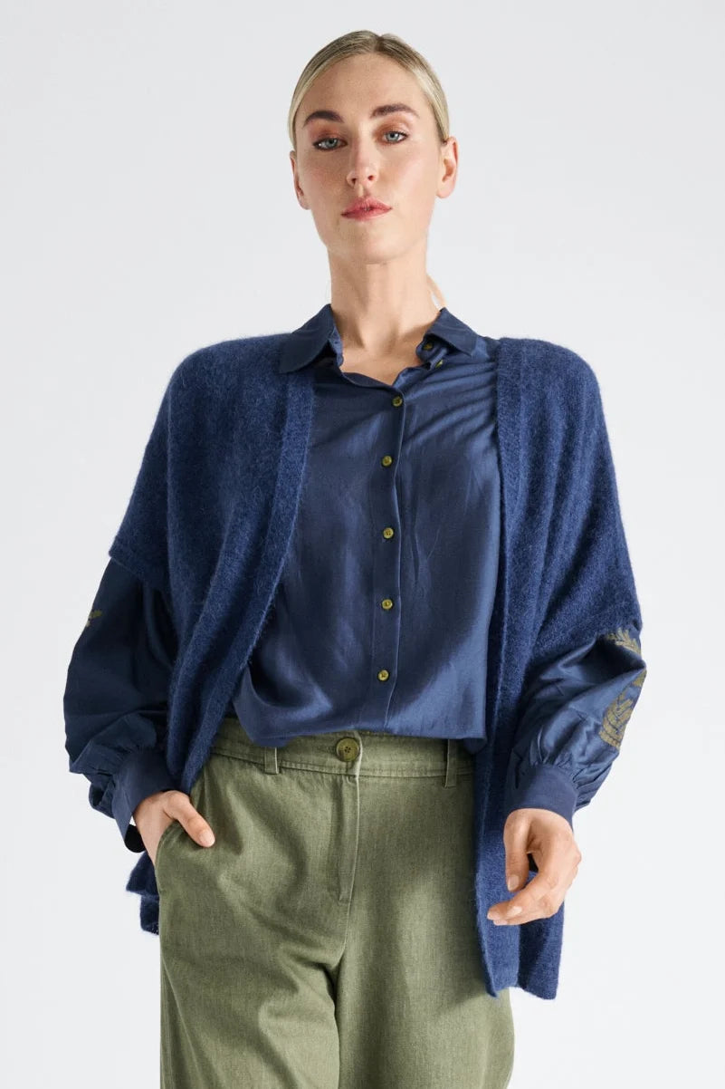 Giletpull Bleu Marie Mero ( Ca63/Den )