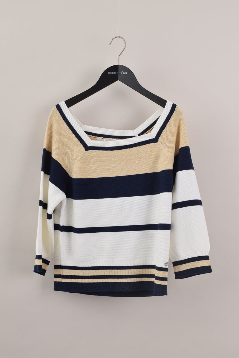 Pull Beige Marie Mero ( Pu52/Whi+Nav+San )