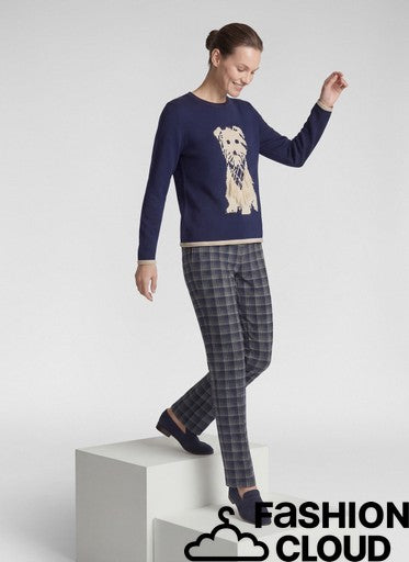 Pull Blauw Rabe ( 113615/7374 )