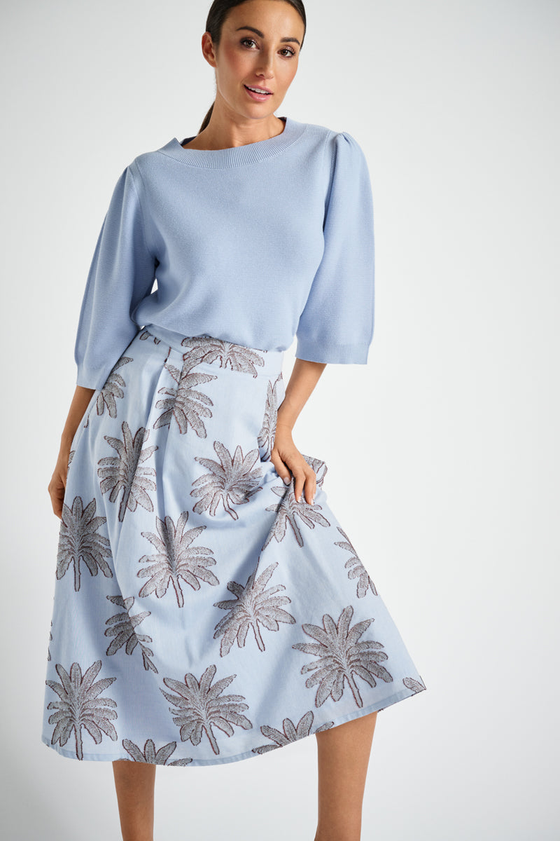 Pull Bleekblauw Marie Mero ( Pu54/Hya )