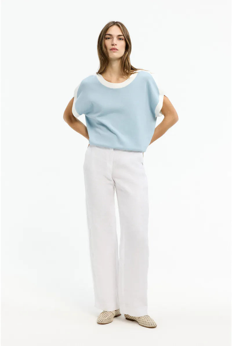 Pull Bleekblauw Xandres ( Amadine/0475 )