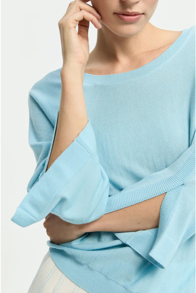 Pull Bleekblauw Xandres ( Zia/6520 )