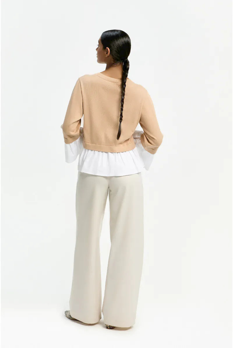 Pull Beige Xandres ( Anbar/0426 )