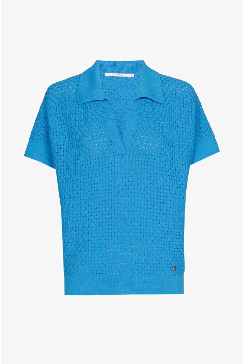 Pull Blauw Xandres ( Roselien/0521 )