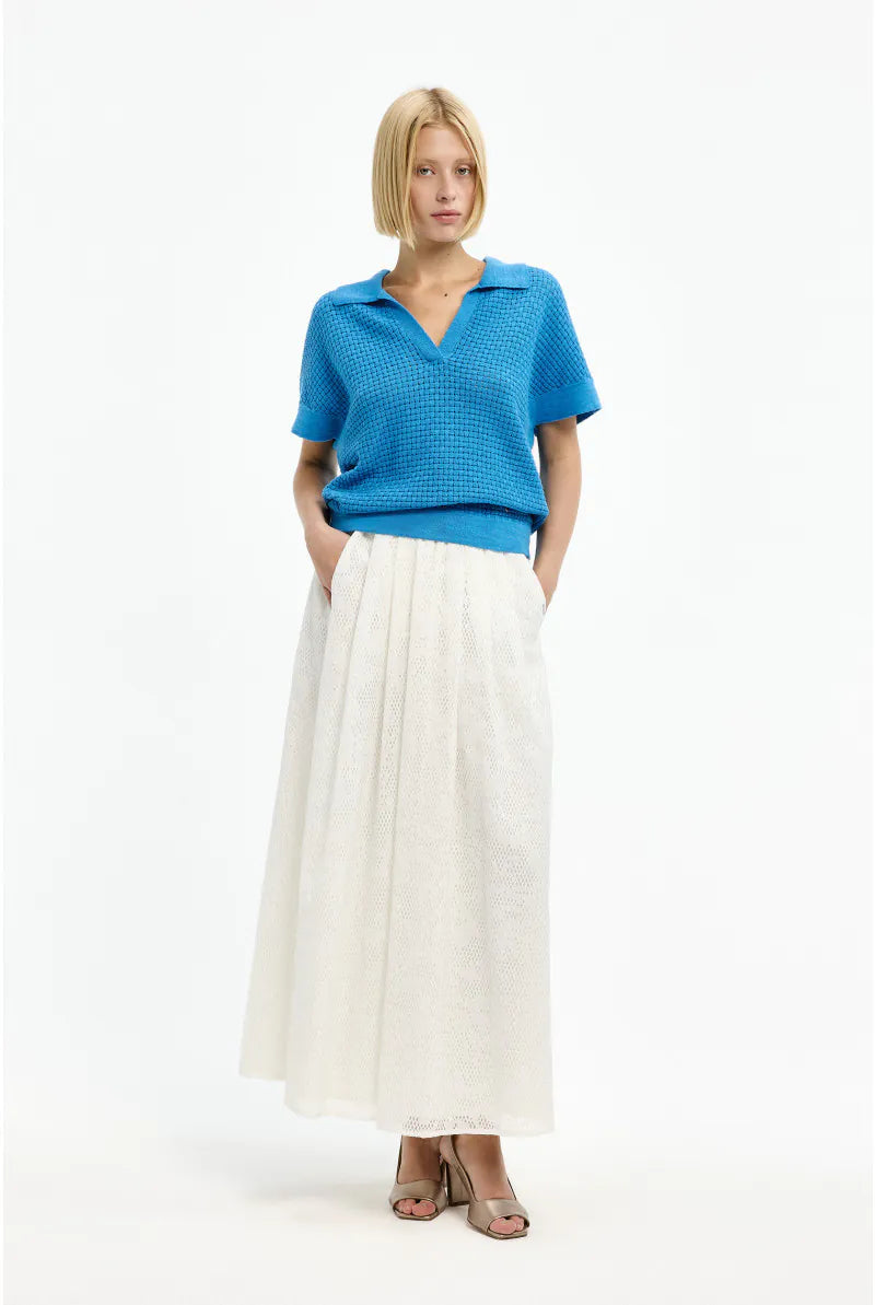 Pull Blauw Xandres ( Roselien/0521 )