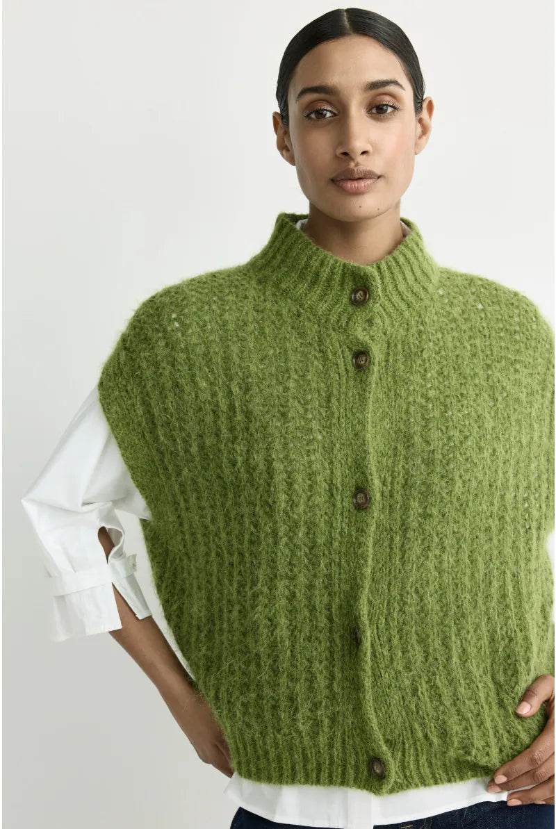 Giletpull Olijfgroen Xandres ( Brumellia/3011 )