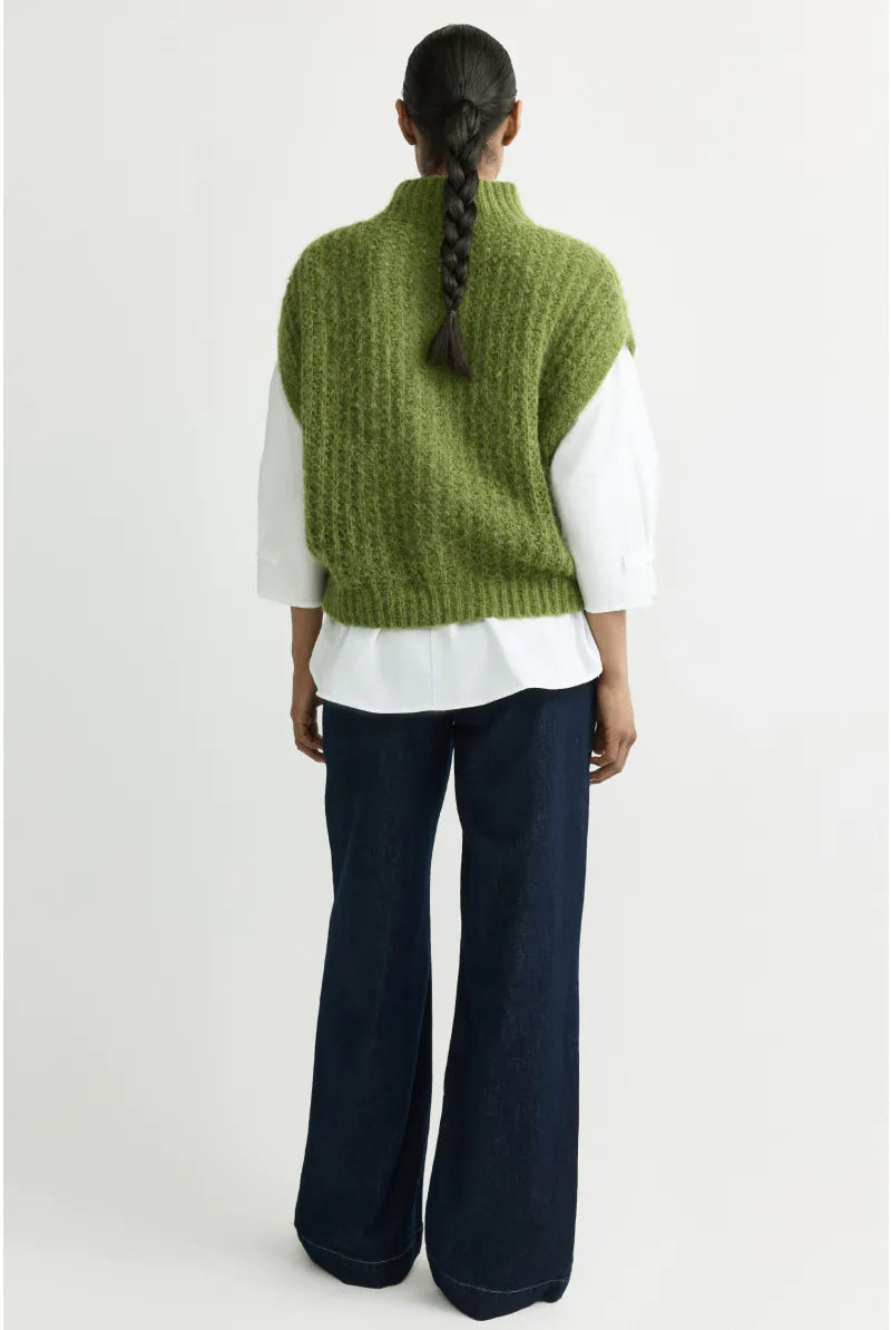 Giletpull Olijfgroen Xandres ( Brumellia/3011 )