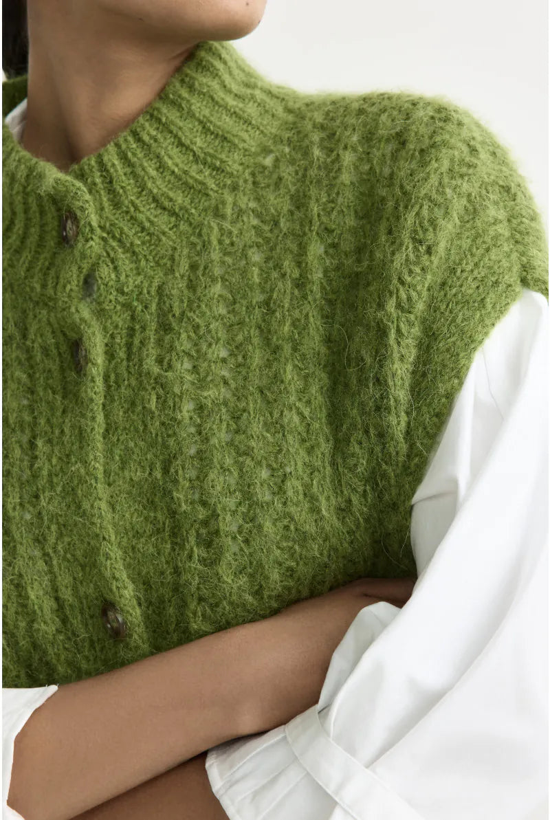 Giletpull Olijfgroen Xandres ( Brumellia/3011 )