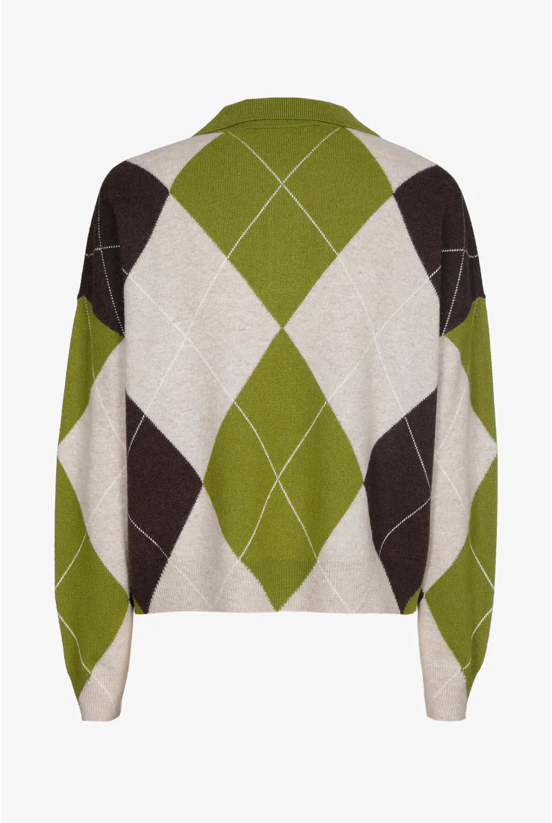 Pull Olijfgroen Xandres ( Sandrine/3015 )