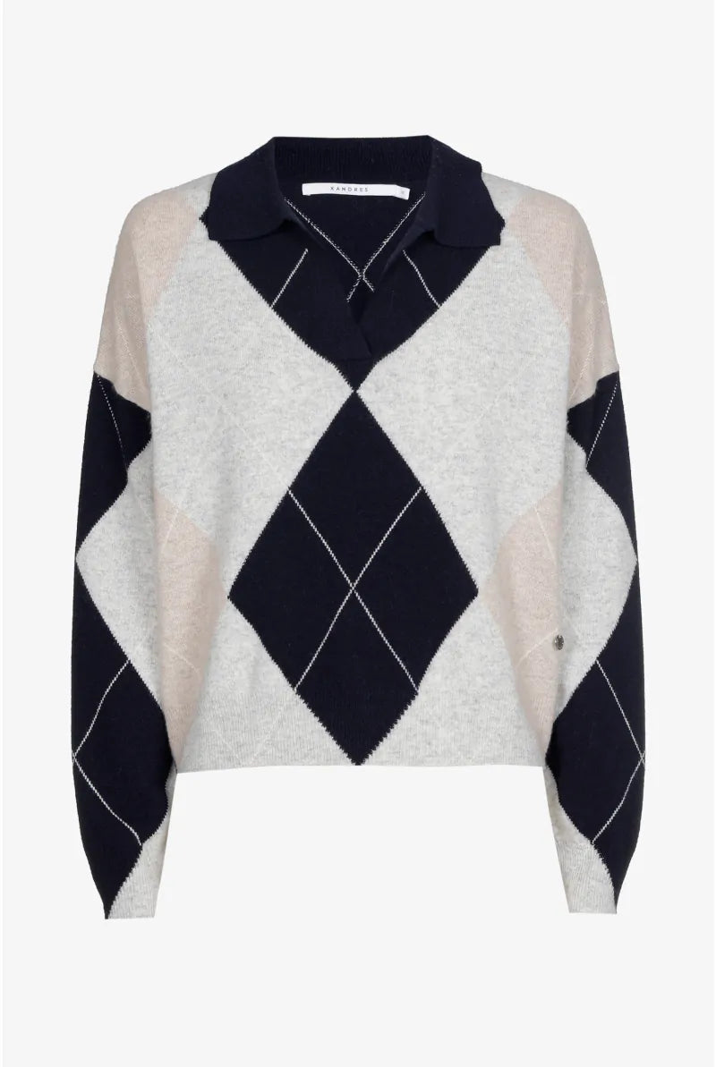 Pull Marine Xandres ( Sandrine/8805 )
