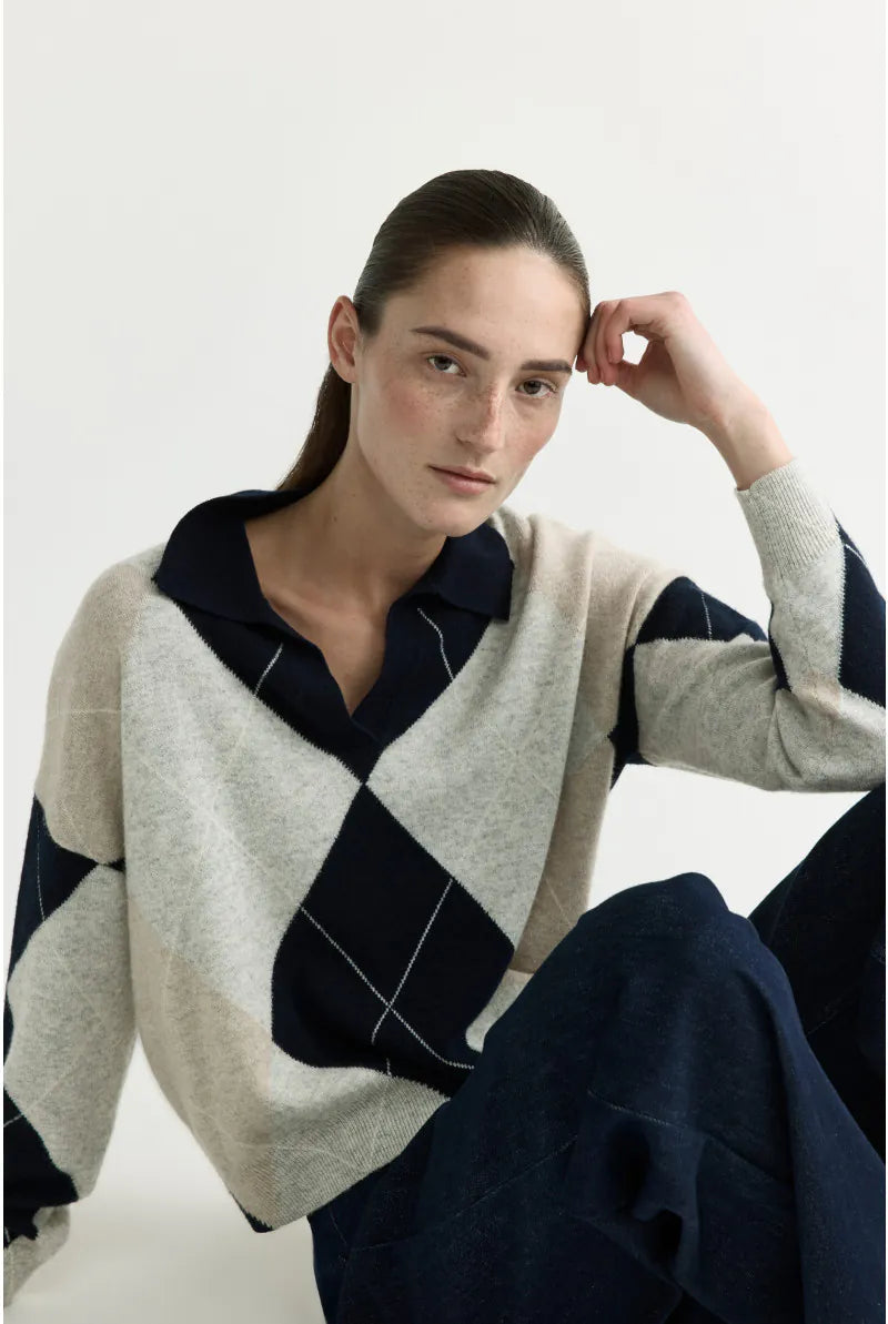 Pull Marine Xandres ( Sandrine/8805 )