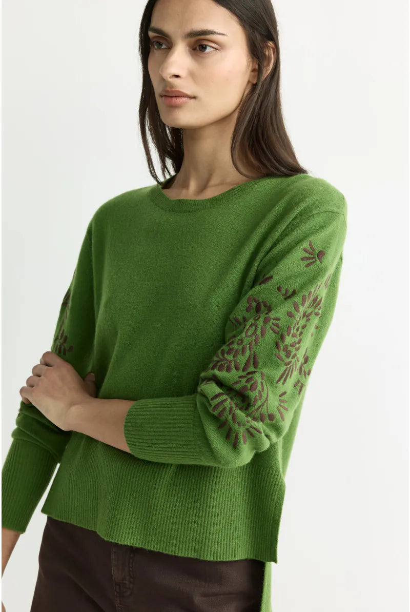 Pull Olijfgroen Xandres ( Arnes/3015 )