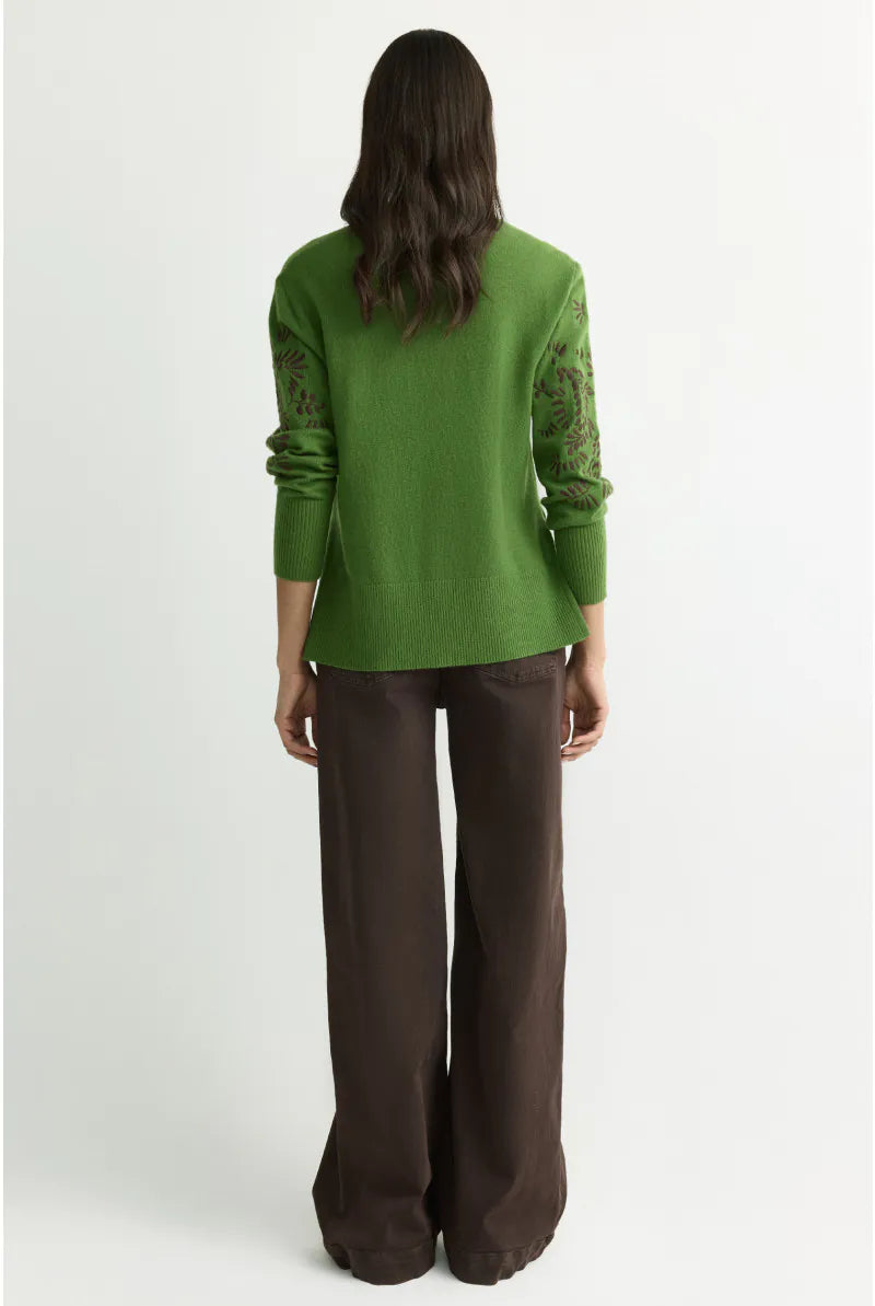 Pull Olijfgroen Xandres ( Arnes/3015 )