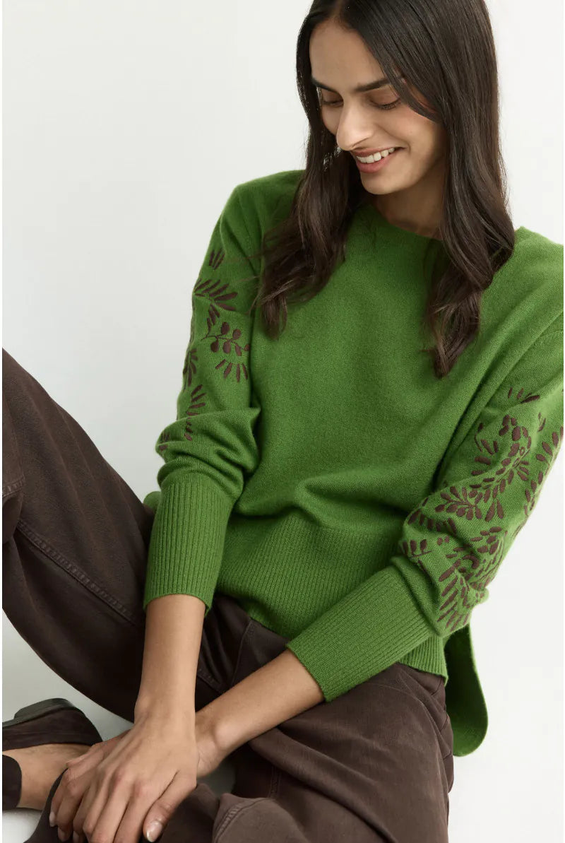 Pull Olijfgroen Xandres ( Arnes/3015 )