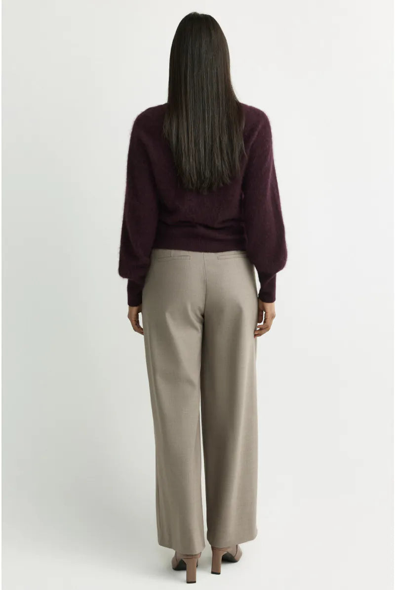 Pull Aubergine Xandres ( Siham/0491 )
