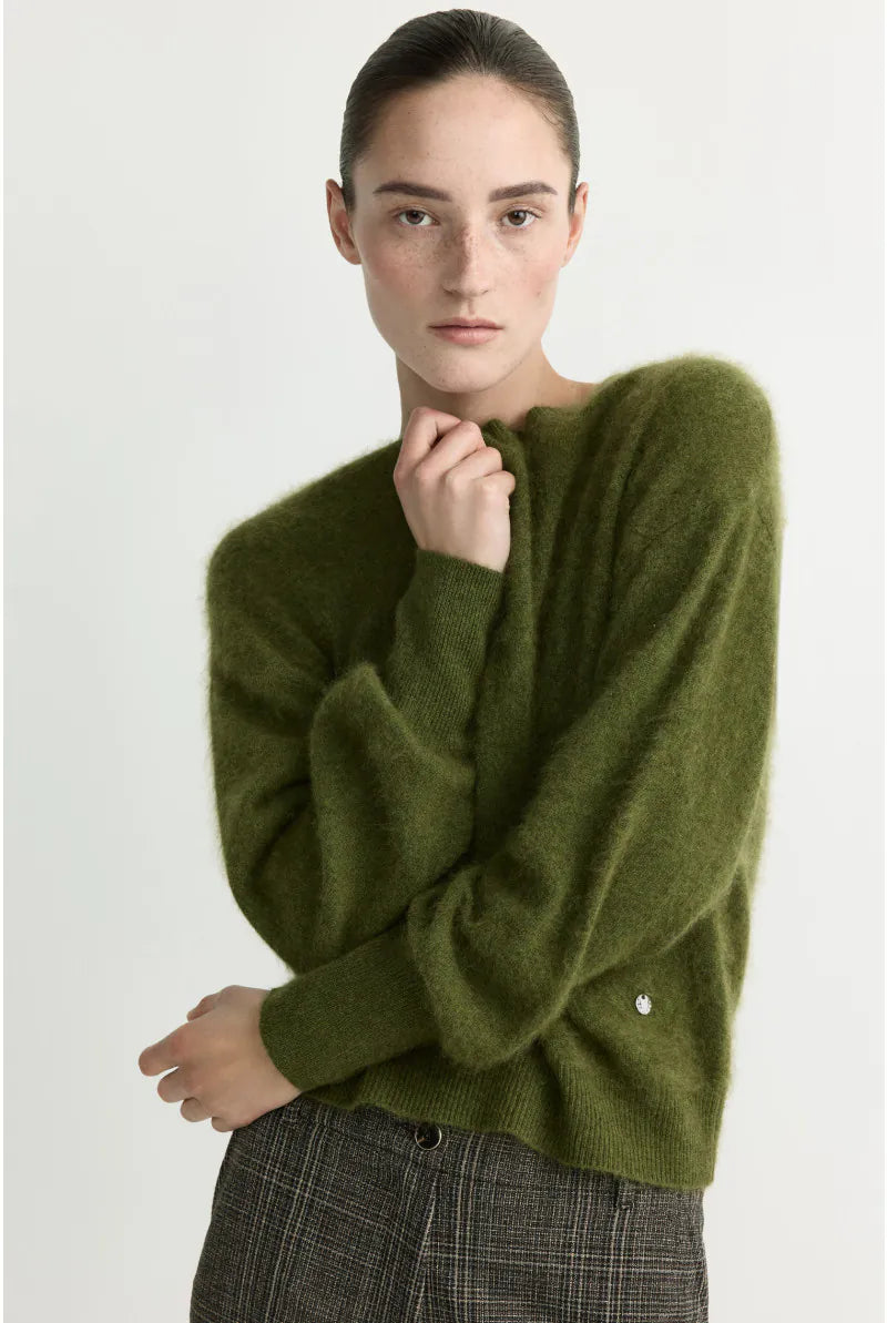 Pull Olijfgroen Xandres ( Siham/3011 )