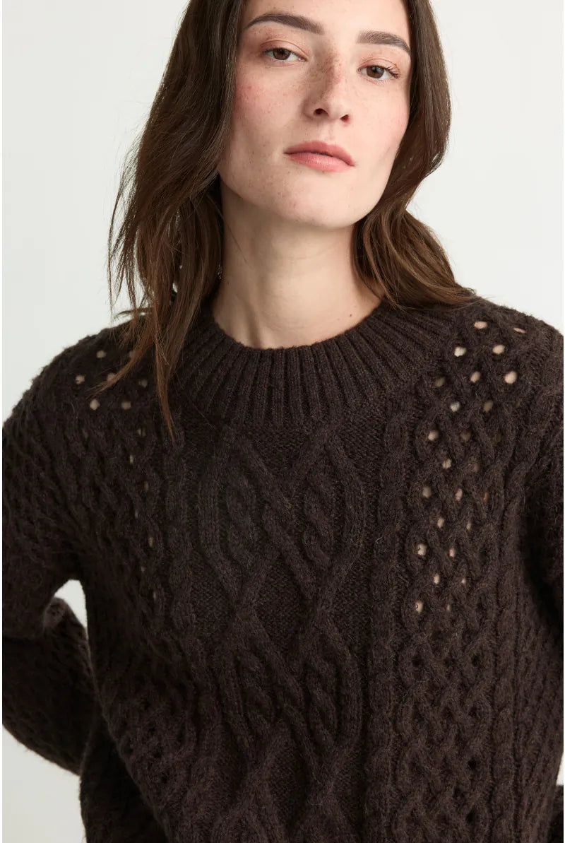 Pull Brun Xandres ( Anémone/3281 )