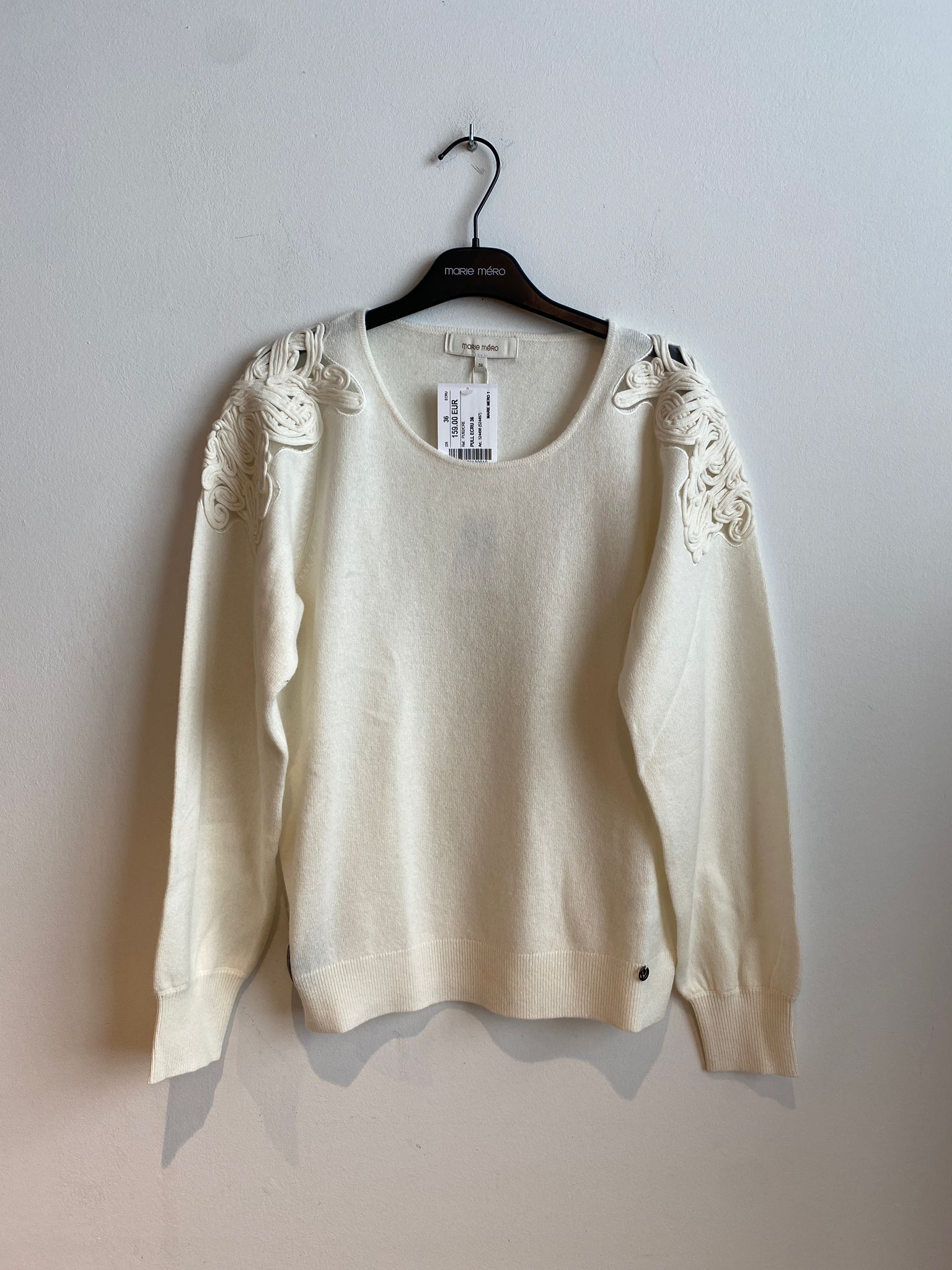 Pull Ecru Marie Mero ( Pu92/Cre )