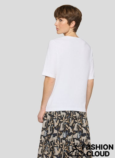 T-Shirt Wit Rabe ( 118356/6003 )