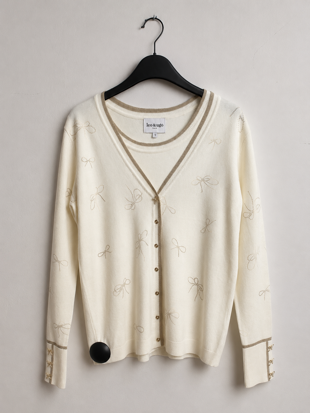 Twinset Ecru Leo & Ugo ( Aht120/Offwhite Gold )