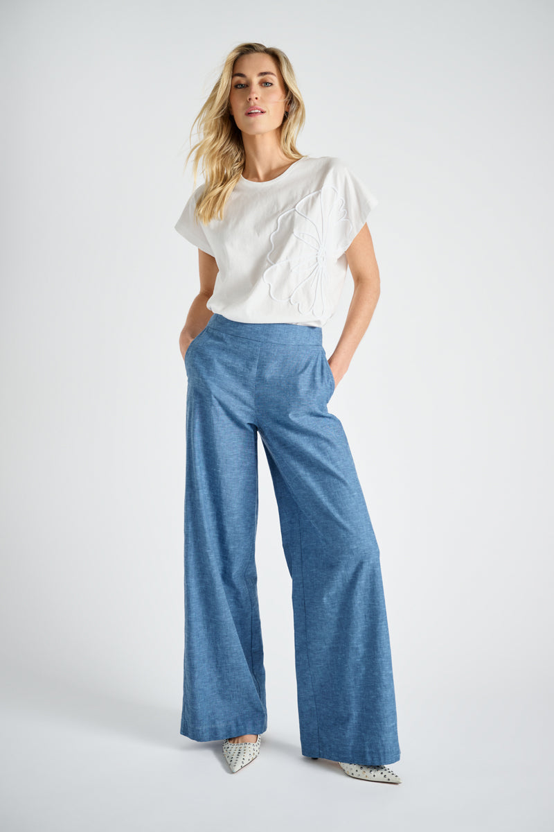Broek Blauw Marie Mero ( Tr53L/189 )