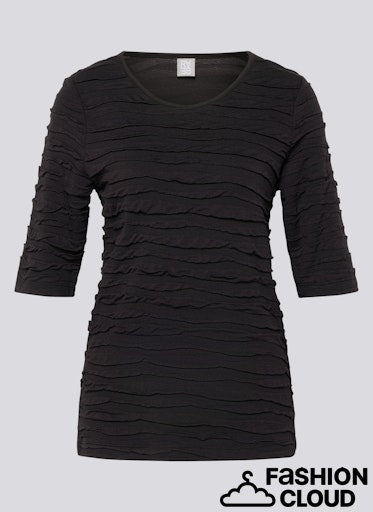 T-Shirt Zwart Rabe ( 115300/6099 )
