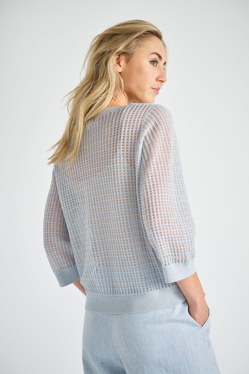 Pull Bleekblauw Marie Mero ( Pu45/Sky+Bei )