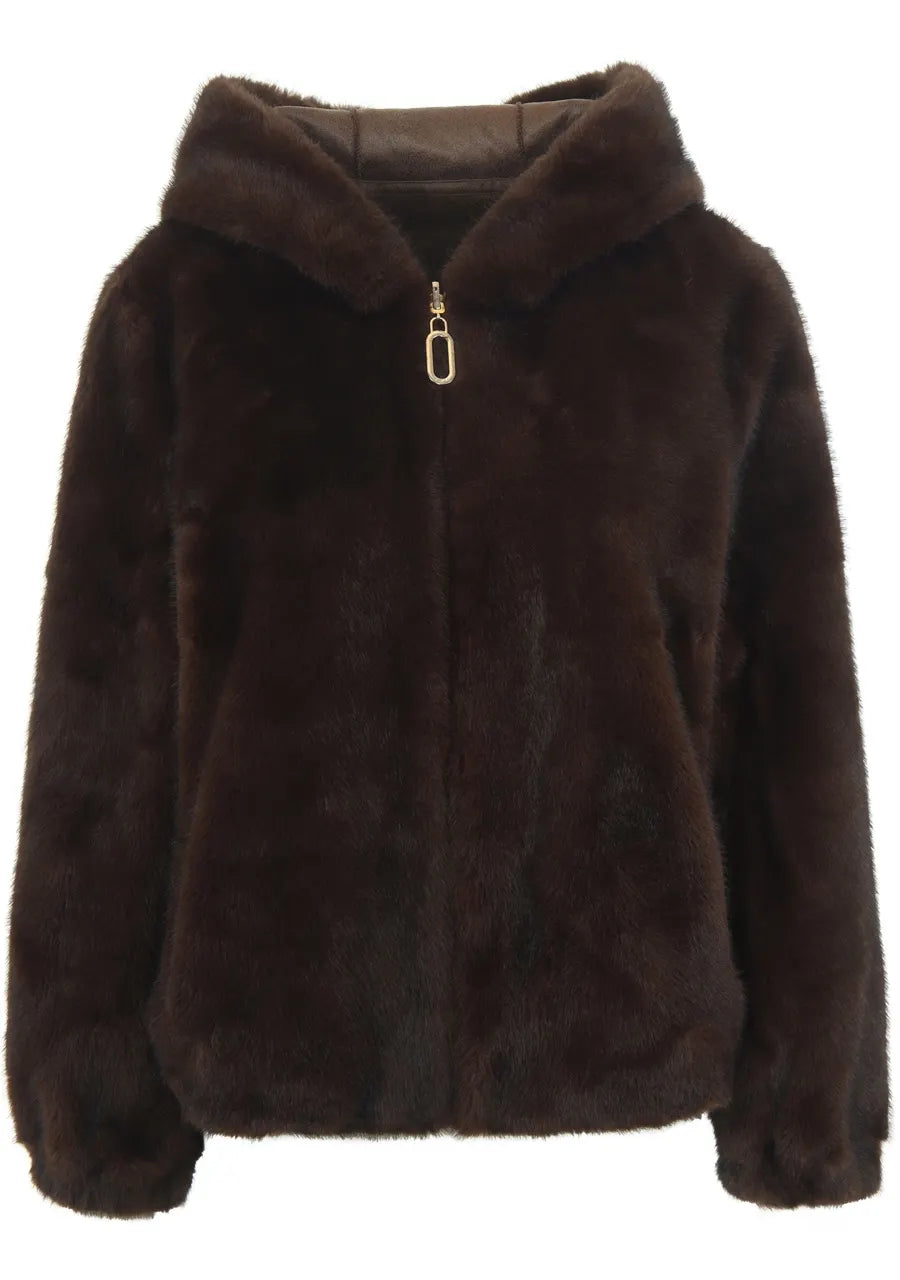 Gilet Marron Leo & Ugo ( Kh968/Dark Brown )