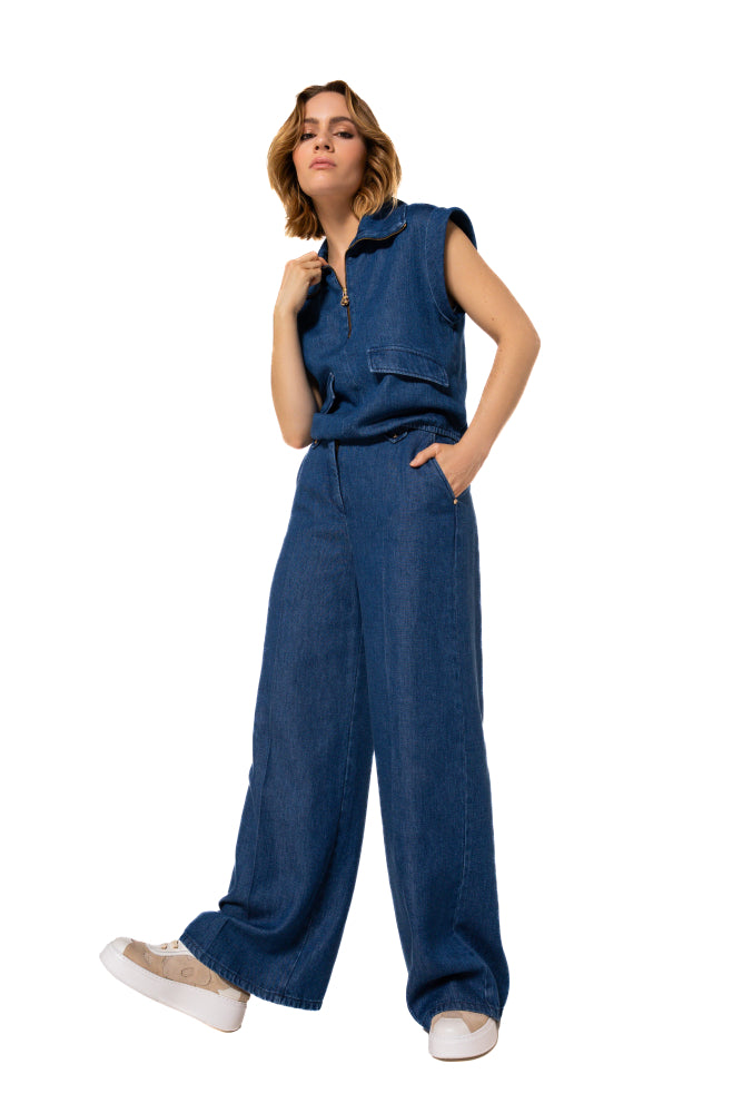 Broek Blauw Caroline Biss ( 1501/24 )