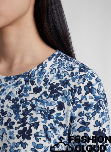 T-Shirt Blauw Rabe ( 114358/7374 )