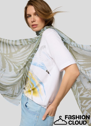 Sjaal Kaki Rabe ( 122940/6309 )