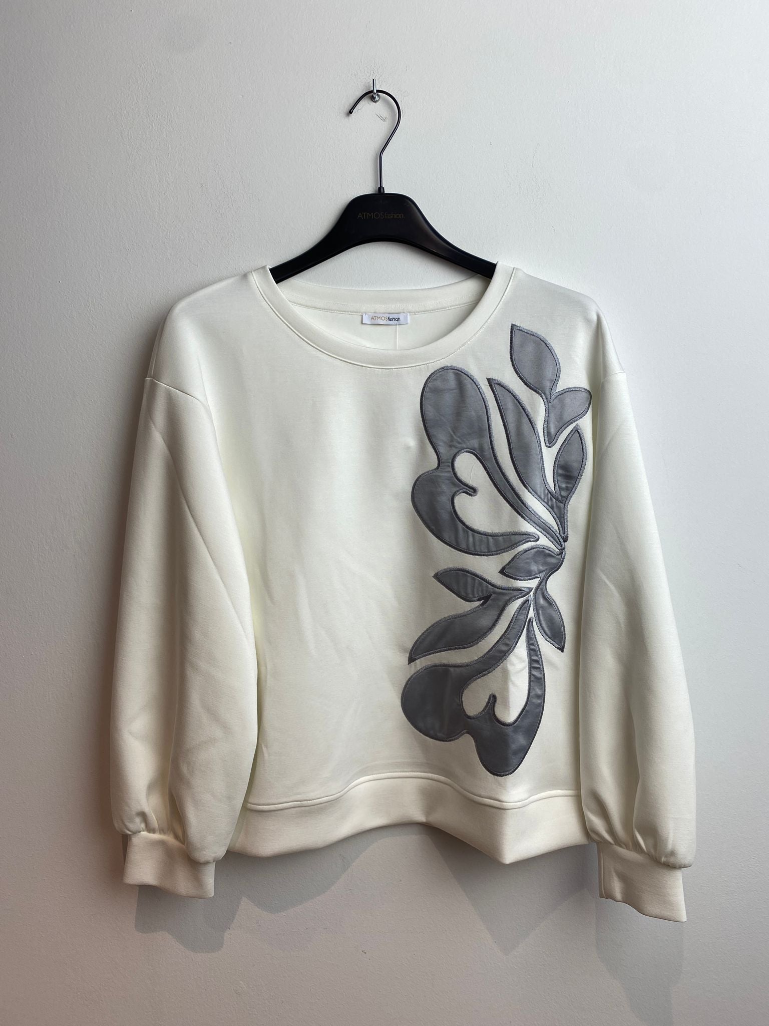 Sweater Zilver Atmos ( 1664 Simke/Silver )